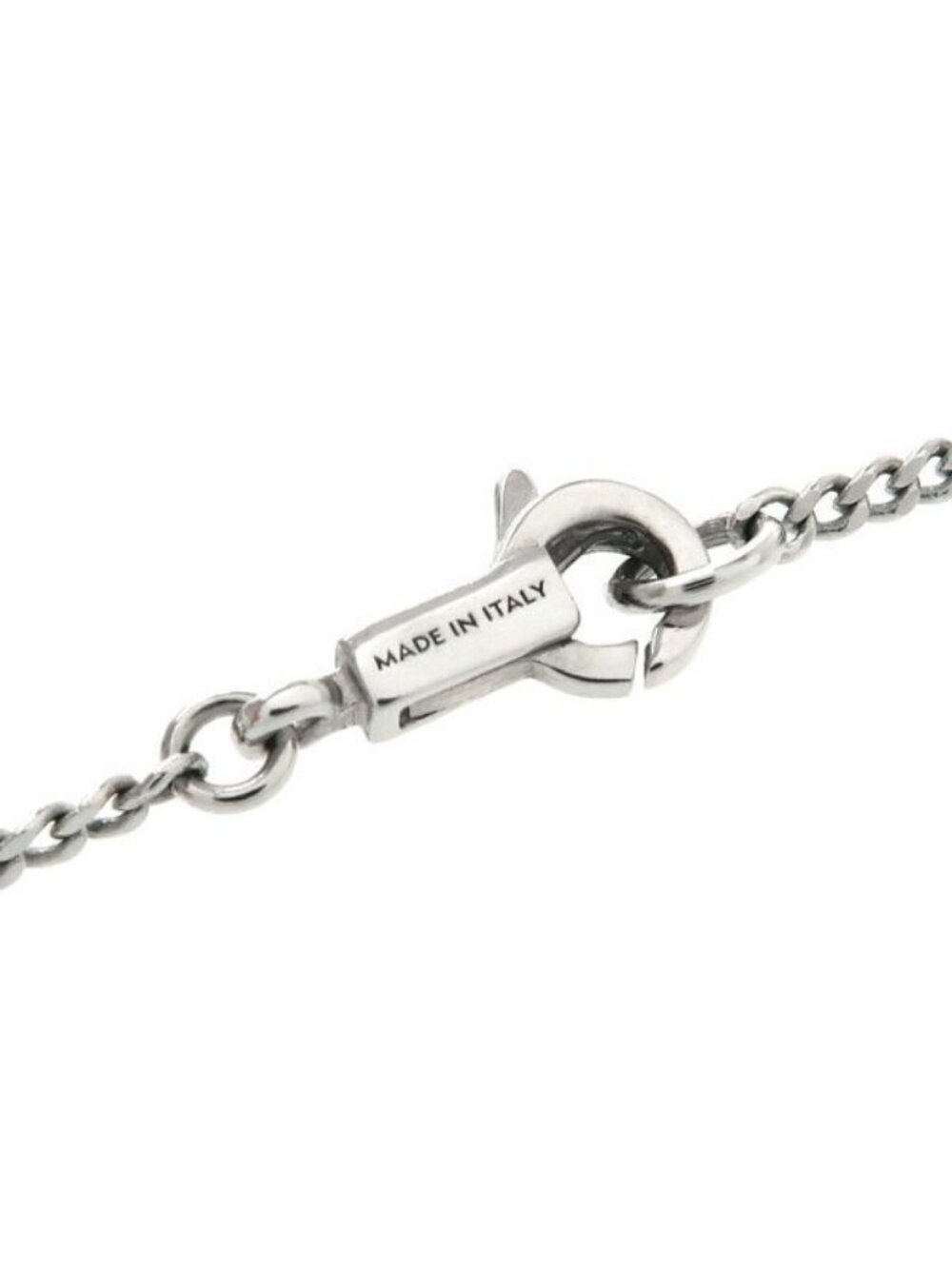 Celine Triomphe Rhinestone Necklace Rhodium Finish - Picture 5 of 8